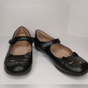 The Children's Place Girls Black Cat Mary Jane Shoes Size 3